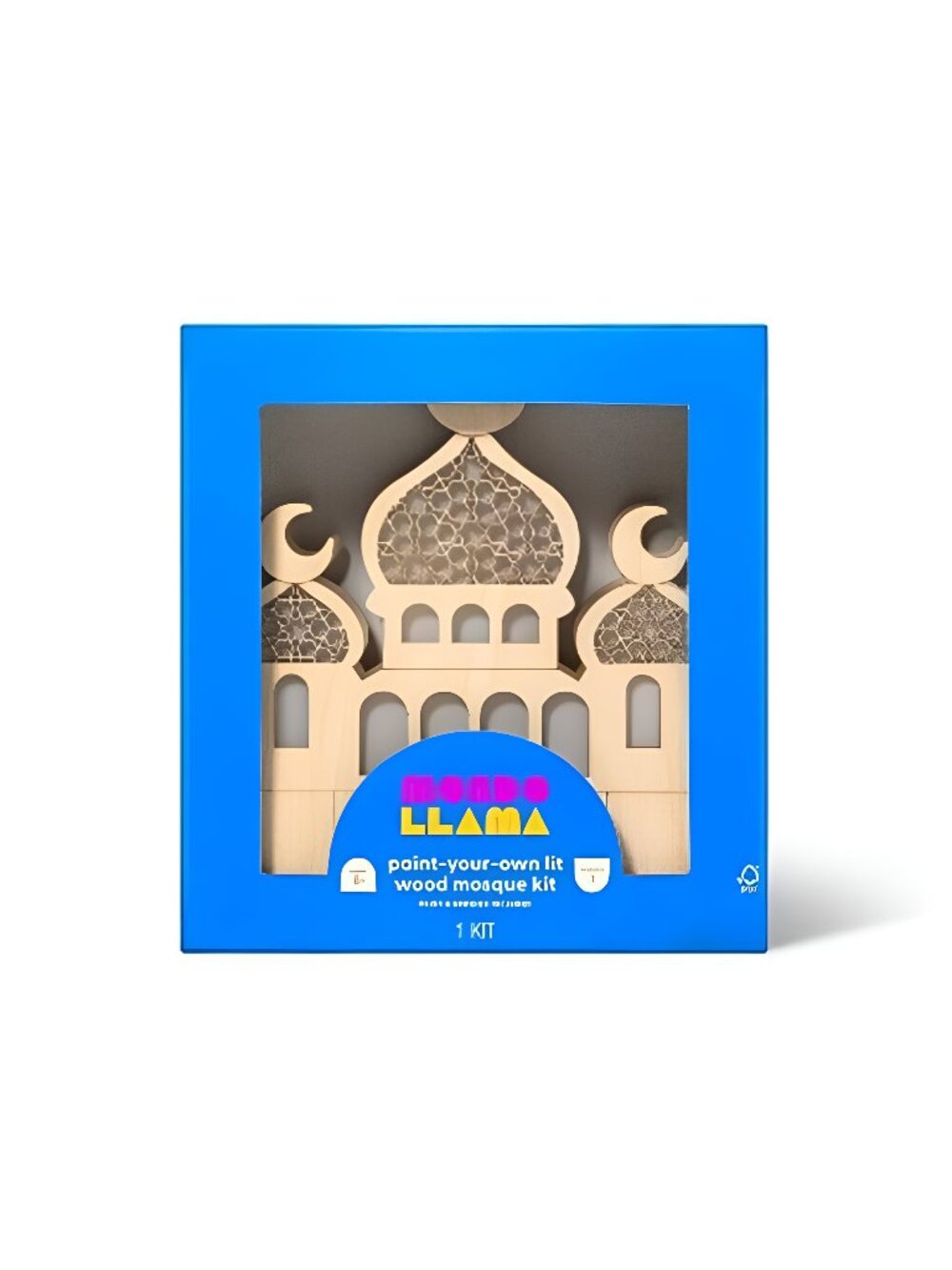 Paint-Your-Own Ramadan Lit Wood Kit - Mondo Llama